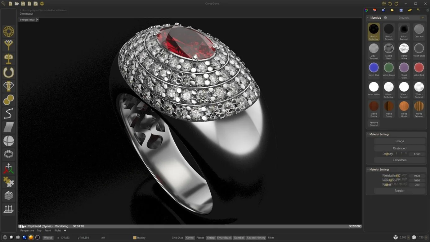 Use of 3D Software in the Jewelry Industry